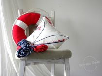 Norwegian Yacht Pillow Design by Daga